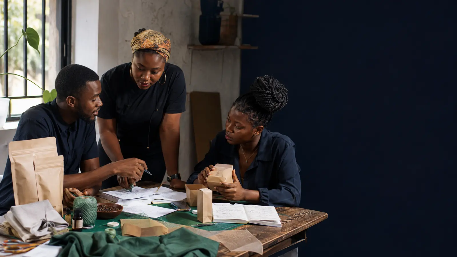 An African founder reviewing a practical business idea